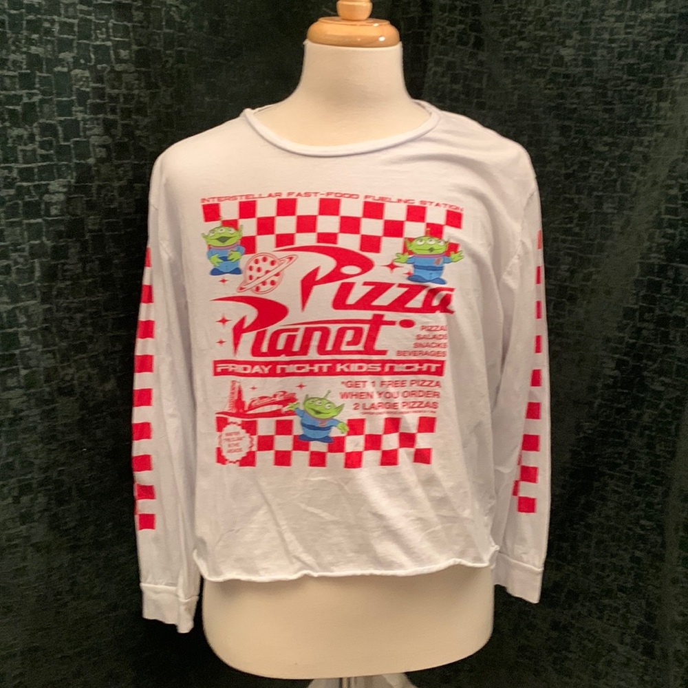 Disney Toy Story Pizza Planet long sleeve shirt (2X)